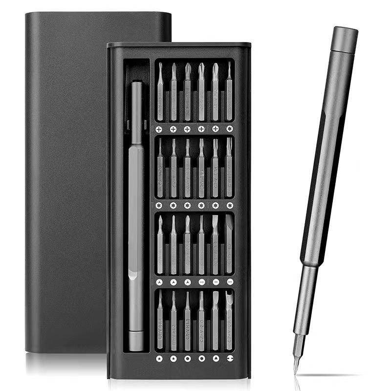 Electronics Repair Glasses - 25-in-1 Präzisions-Schraubendreher-Set, Tragbares Magnetisches Bit-Kit für