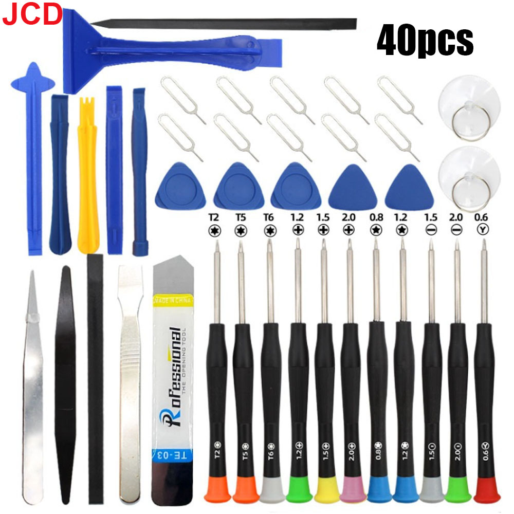 Electronics Repair Training - 40-in-1-Reparaturwerkzeuge für Mobiltelefone, Zerlegen, Reparaturset für