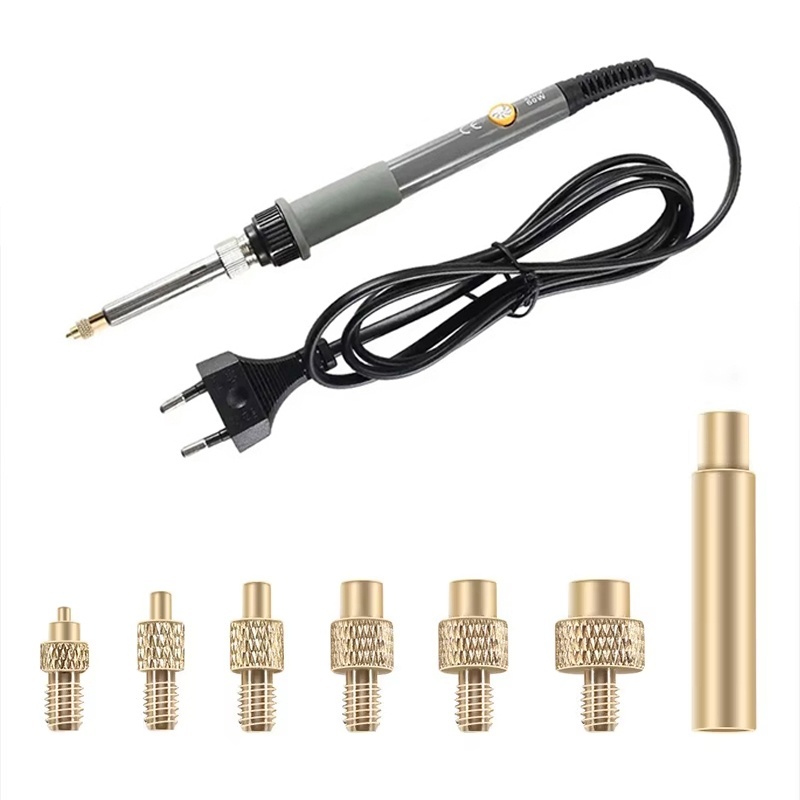Electronics Repair Kit With Soldering Iron - Wärmeeinpressmuttern-Set mit Eisenspitzen M2 M3 M4