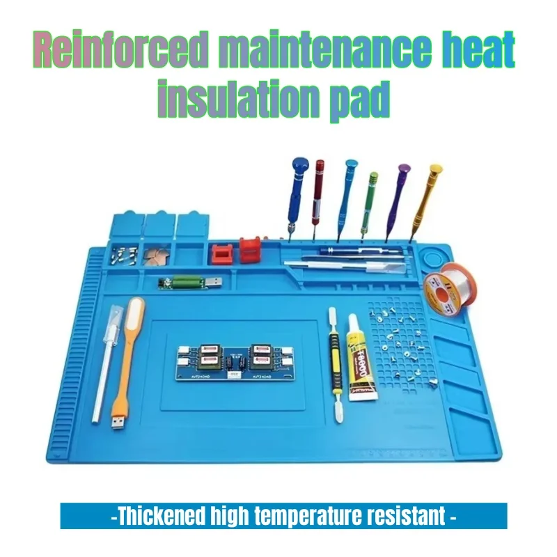 Electronics Repair Workstation - Magnetische Matte Silikon Arbeitsmatte Lötstation Matte