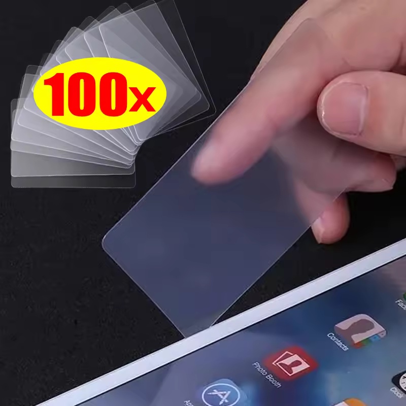 Electronics Repair Training - 1-100 Stück Handy-Bildschirm-Öffnungswerkzeug-Set, matte und transparente