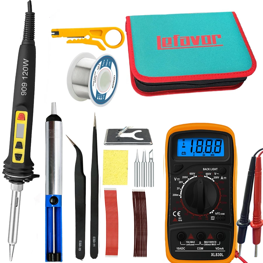 100 W 120 W 150 W Digitales Lö – Electronics Repair Kit With Soldering Iron Bewertung und Preis