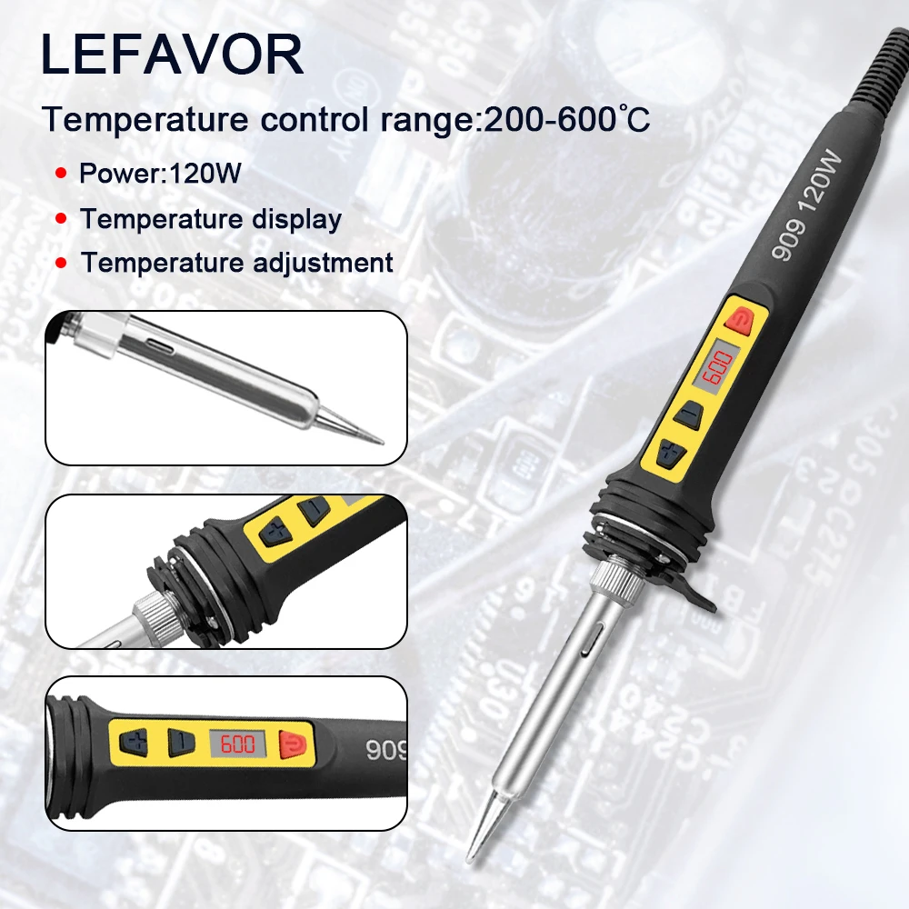 100 W 120 W 150 W Digitales Lö – Electronics Repair Kit With Soldering Iron Bewertung und Preis