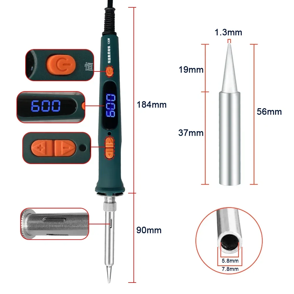 120 W/150 W Digitale Elektrisc – Electronics Repair Kit With Soldering Iron Bewertung und Preis