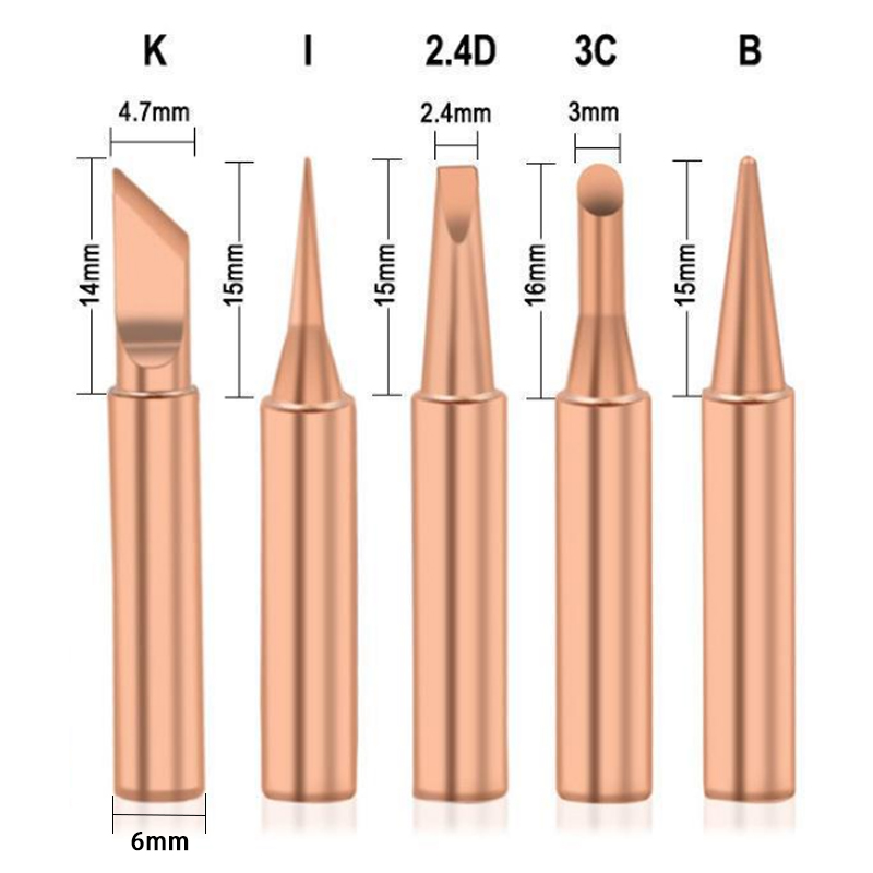 5 Stück/Set Reine Kupfer-Lötsp – Electronics Repair Kit With Soldering Iron Bewertung und Preis