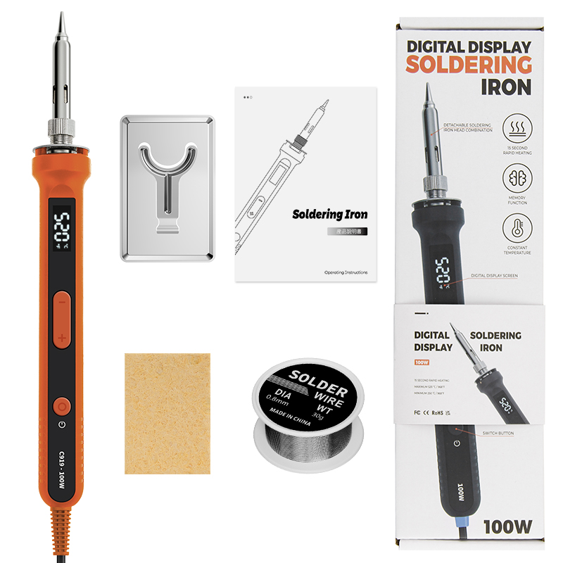100 W Digitale Elektrische Löt – Electronics Repair Kit With Soldering Iron Bewertung und Preis
