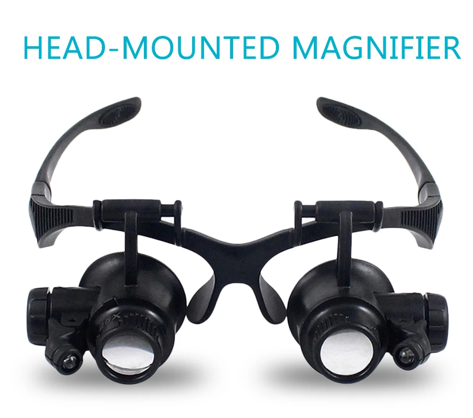 Neue Stirnband LED Licht Gläse – Electronics Repair Glasses Bewertung und Preis