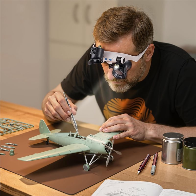 ABUP-LED-Lichtlupen, freihändi – Electronics Repair Glasses Bewertung und Preis
