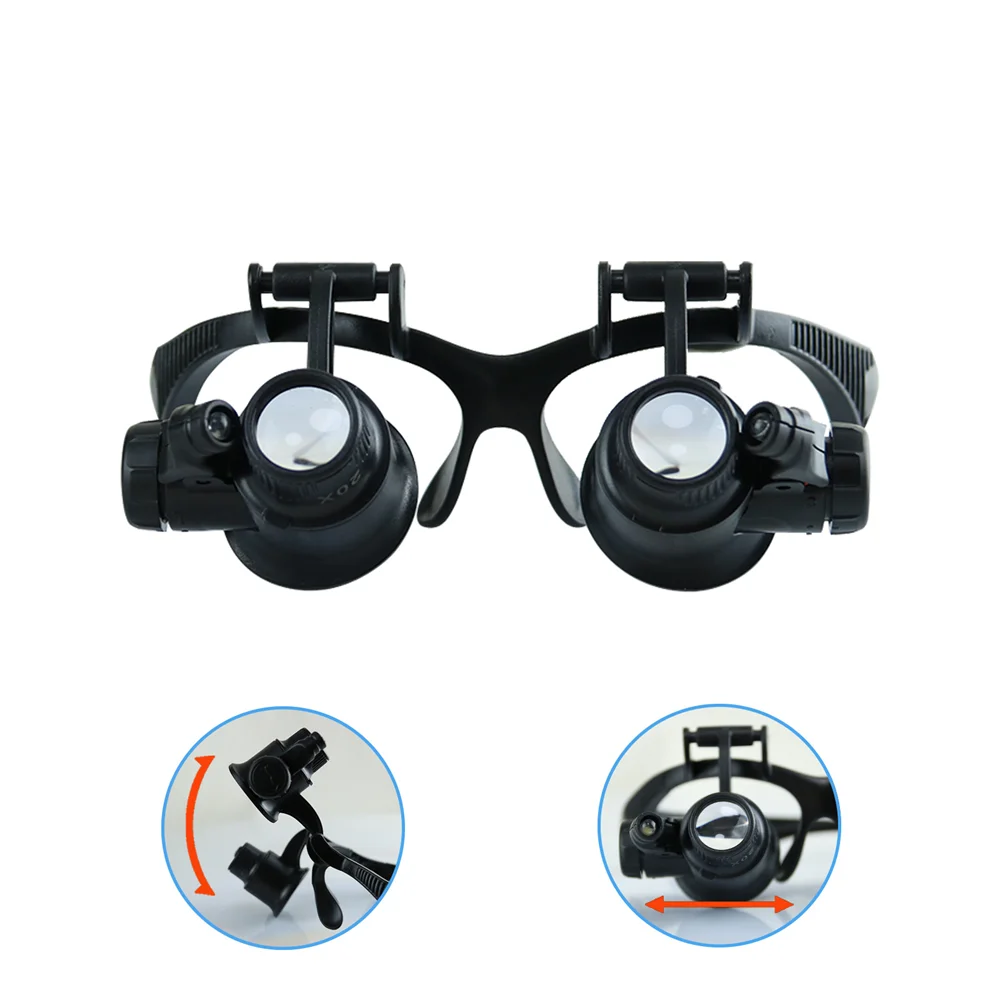 Stirnbandlupe mit 2 LED-Leucht – Electronics Repair Glasses Bewertung und Preis