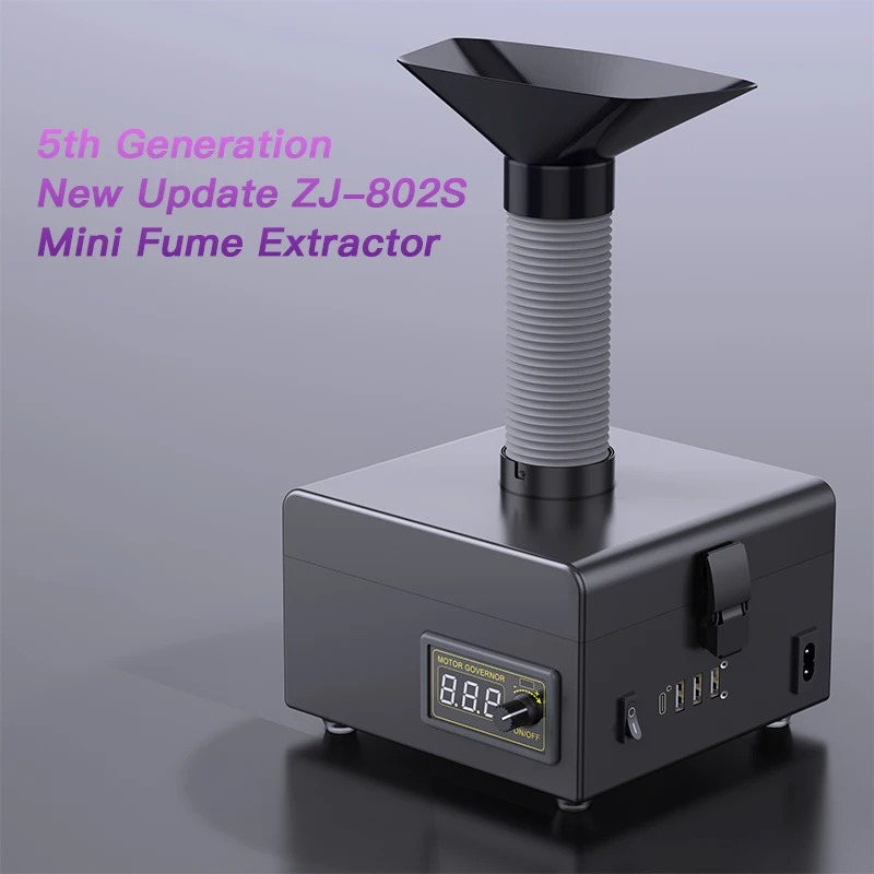 ZJ-802S Neue Rauchabsauger Des – Electronics Repair Training Bewertung und Preis
